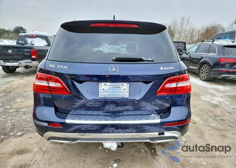 2015 Mercedes-Benz Ml 350 4Matic z USA, uszkodzony, nr VIN 4JGDA5HB3FA562233